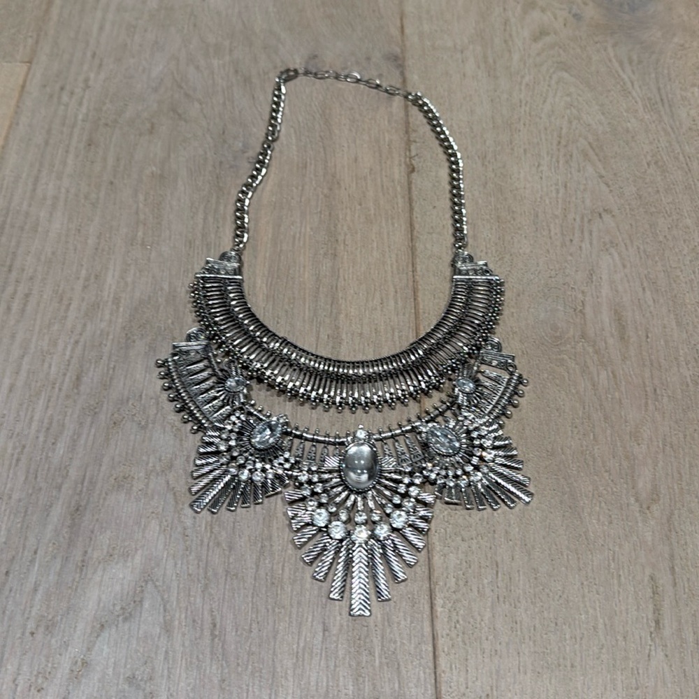 Vintage Gypsy Statement Necklace